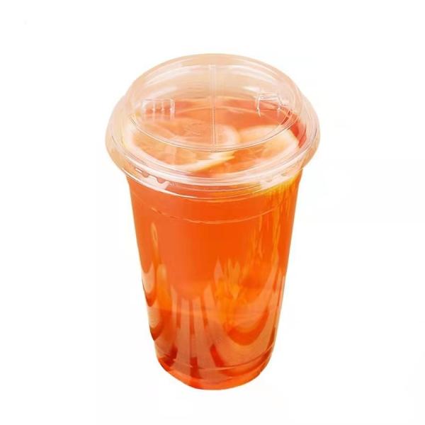 Disposable Bubble Milk Tea Plastic Cups 90ml 500ml ODM