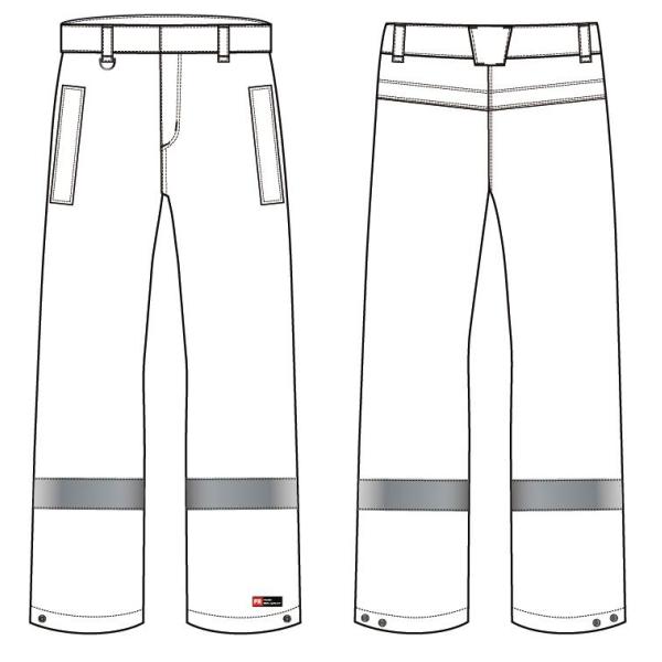 Легкие рабочие брюки с защитой от дуги из арамидной ткани для электроэнергетики