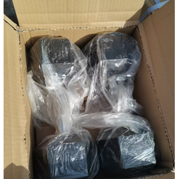 Commercial Fitness Hex Dumbbell Rubber Encased Gym Strength Training Weight Lifting Full Body Muscle Development Freeman Equipment