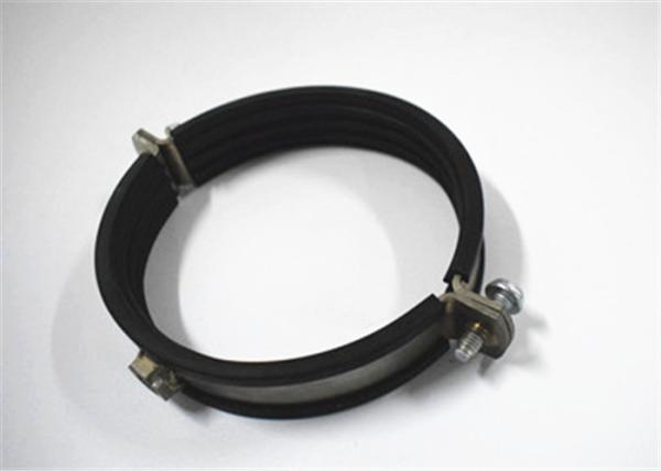 Braçadeira rachada da tubulação preta do sistema do tubo, braçadeira de tubulação da ATAC do costume do Wideness 28mm