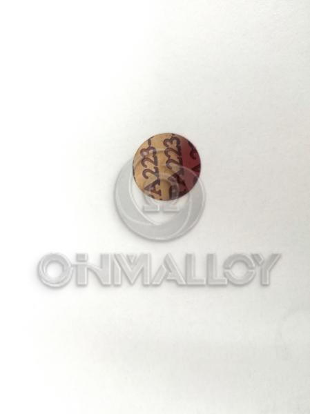 O OEM personalizou o elemento de carimbo bimetálico bimetálico  135 da tira 5J1480