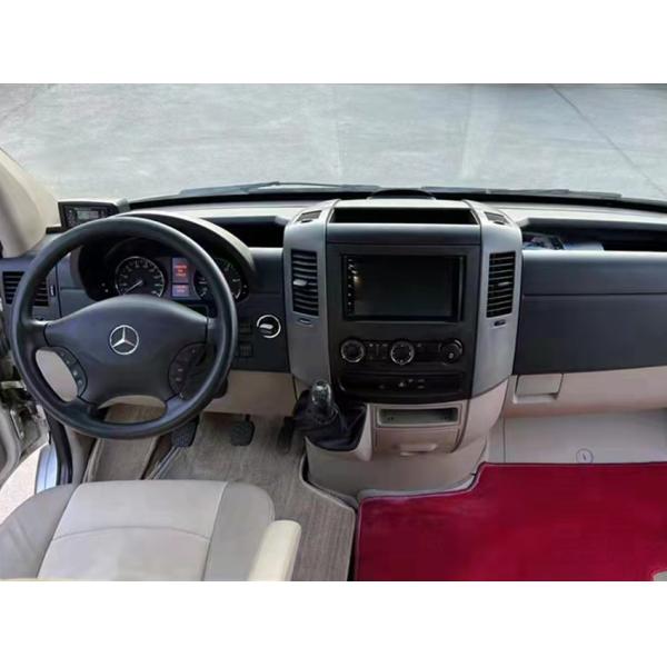 Manual Second Hand Mini Buses , Benz 17 seats Used Passenger Van