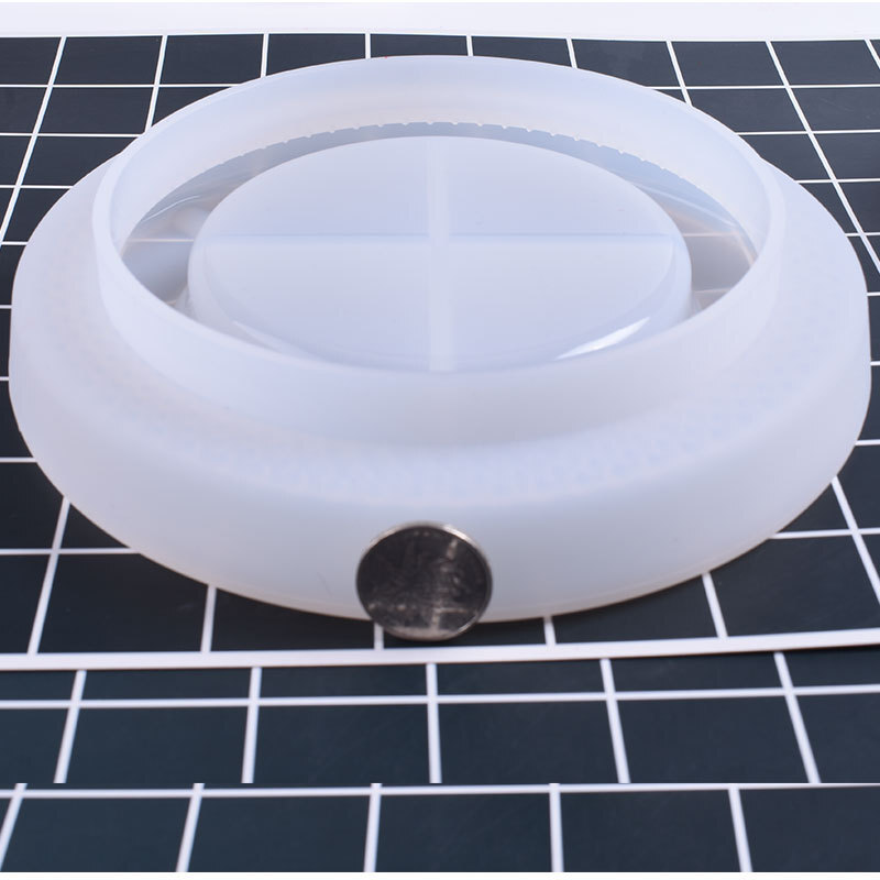 DIY Crystal Dropper Silicone Mold Silicone Dropper Large Ashtray Three-dimensional Square Diamond Bird's Nest Large