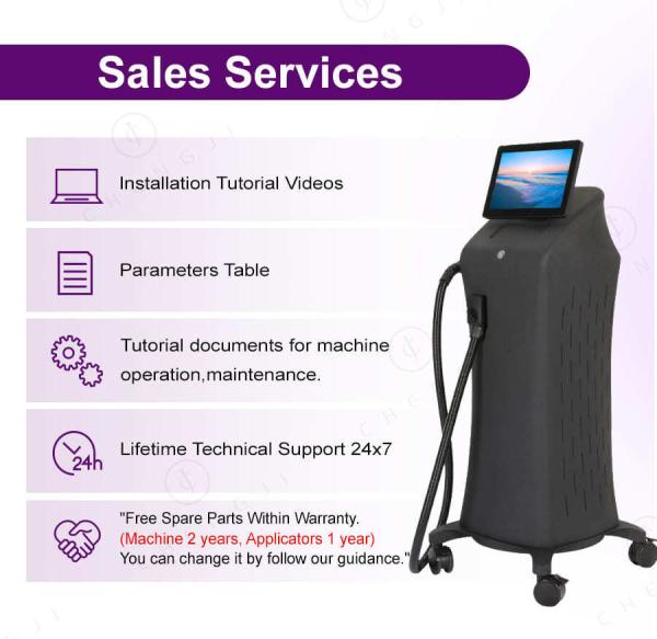 Comercial Laser Epilation Machines Permanent Hair Remover Laser Machine For Hair Removal