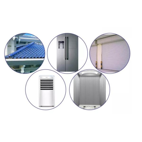 EN гальванизировал стальную стальную пластину катушки SGCC 1000-6000mm высокопрочную