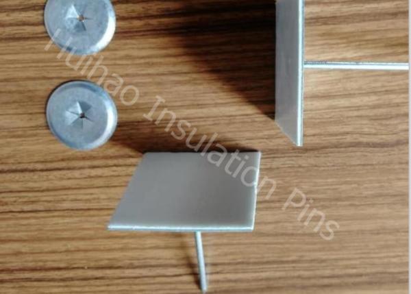 Pinos autoadesivos de aço inoxidável da isolação para a canalização resistente à corrosão
