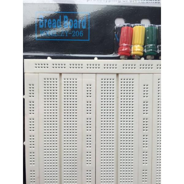 Solder 4 Binding Posts Round Hole Breadboard Aluminum Backing