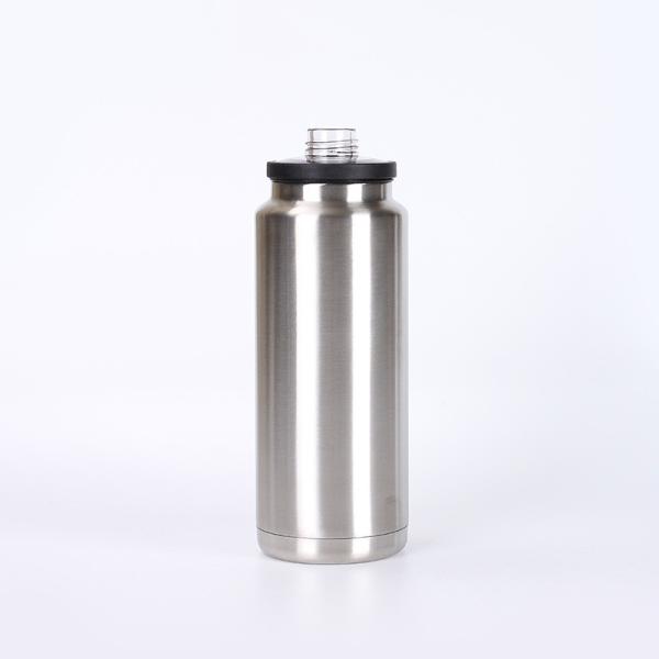 18 Oz Bottle Vacuum Insulated Stainless Steel Water Bottle With Chug Cap Ice Pink