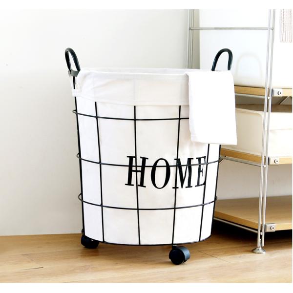 Iron Round Household Laundry Basket North Europe Dirty Clothes Basket Toy Litter Basket