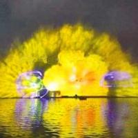 Film de rideau d'eau laser moderne en acier inoxydable 304 à haute étanchéité