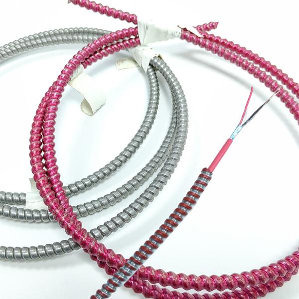 ABS Armored Fire Alarm Cable 2*1.5mm 2.5mm White PVC Electrical Cables for Industrial