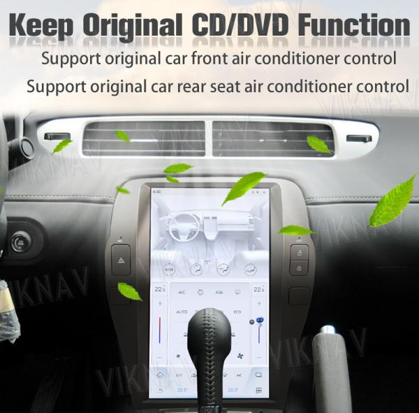 Multimedia 2 DIN Android Car Head Unit For Chevron Camaro 2010 - 2015