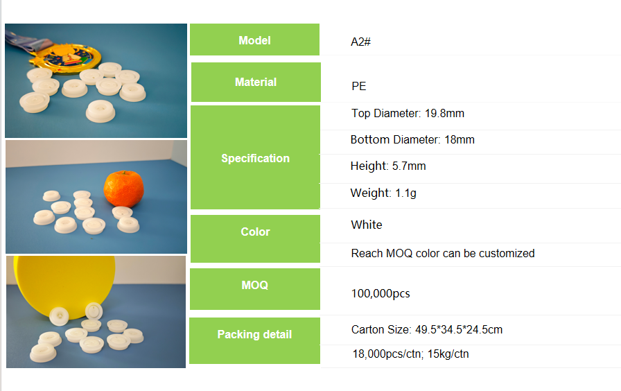 Non-Filter One-Way Exhaust Valve for Coffee Bags | Food-Grade Degassing Valve for Stand Up Pouches