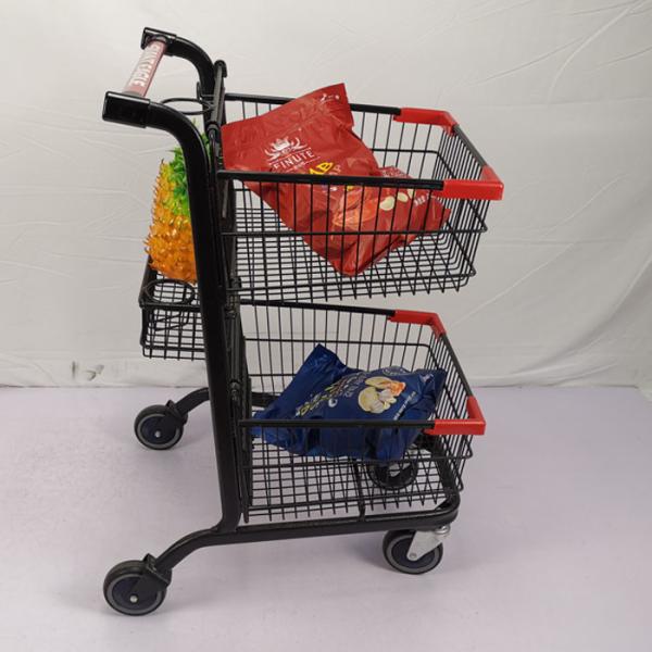 3 корзина металла углерода вагонетки корзины для товаров корзины 80L стальных Q195