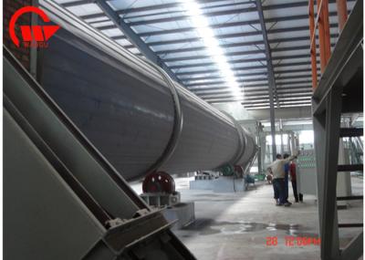 Industrial Single Sand Rotary Tube Bundle Dryer ISO Certificated 12 Months Warranty