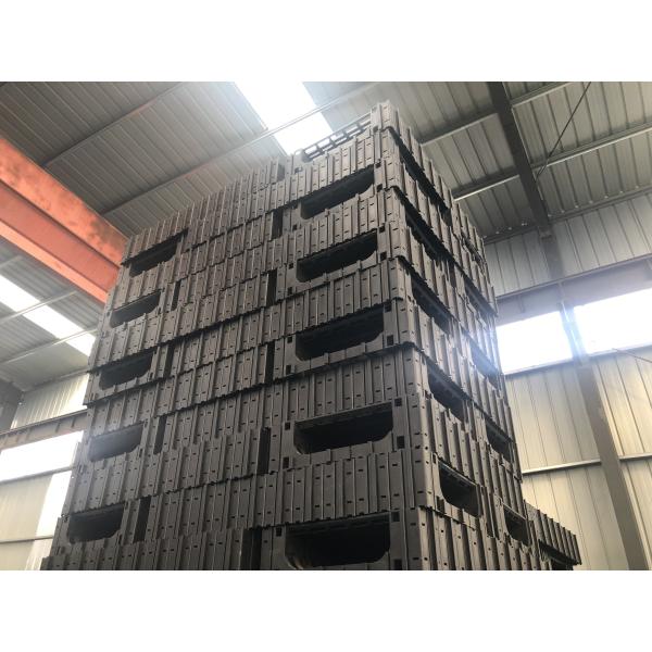 Customized Logo HUADING Heavy Duty Euro Stackable Pallet for Transport and Warehouse