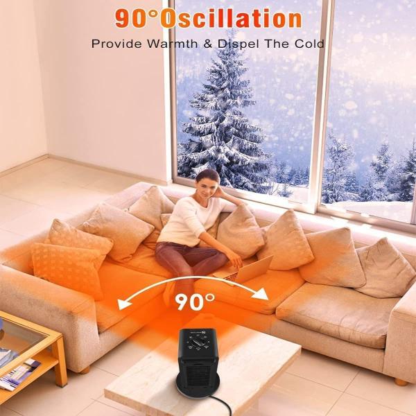 Household Vertical Electric Heater with Quick Heating Waterproof  Function