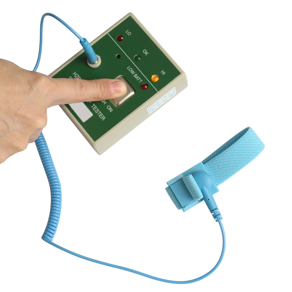 Factory Direct Anti-Static ESD Wrist Strap Tester Cleanroom Electrical Grounding Tester Safety Product