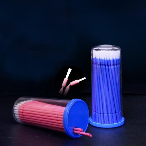 Disposable Single Head Toothbrush Fluorine Coating Micro Applicator Dental Consumables Companies