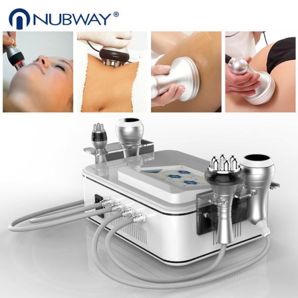 2018 Effective five handles mini cavitation rf vacuum professional slimming machine for sale