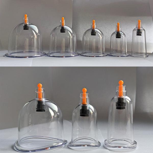 High Transparency 500 Y3 MIX Disposable Hijama Cupping Cups for Body Massage Therapy