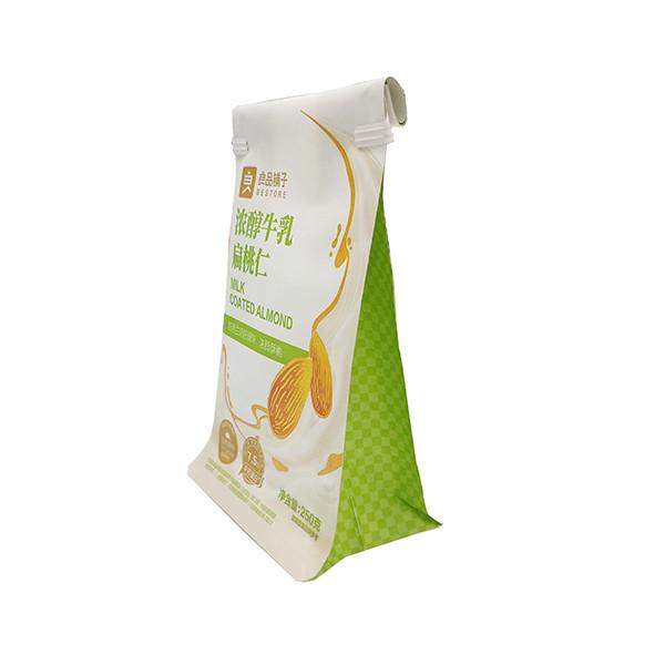130x260x90mm Bread Packaging Bags Clear Window Paper Bread Packaging