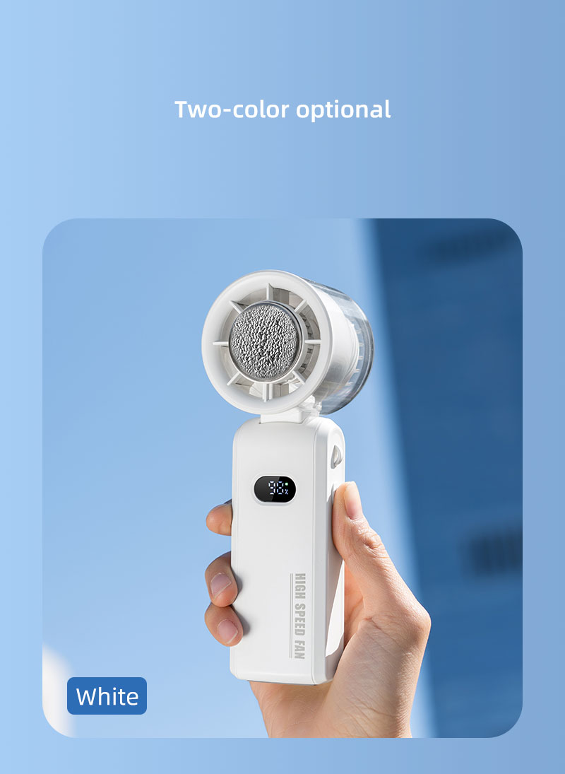 New Hanging Rope Design Refrigeration 100 Speed Mini Turbo Cooling Usb Cold Compress Ice Handheld Portable Neck Fan With Lanyard