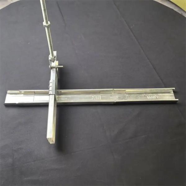 Straight Light Steel Keel Ceiling 100mm Width 0.3-1.2mm Thickness for Easy Installation