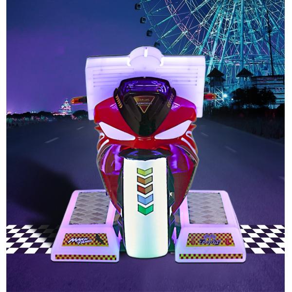 Máquina de jogos de vídeo de moto elétrica com balanço no Amusement Game Center