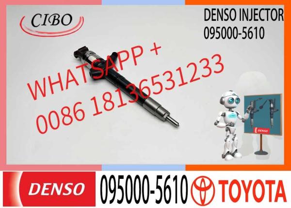Denso Common Rail 095000-5610 Diesel Injector For Denso 23670-0R160 23670-0R010 Toyota Avensis Corolla 2.2 D 2AD-FTV