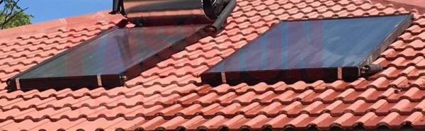 Home Use Flat Plate Solar Collector , Flat Panel Solar Water Heater CE / ISO
