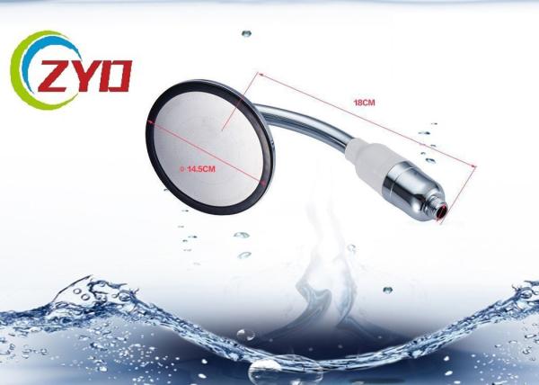 Anti Skid Handle Adjustable Rain Shower Head Pressure Sprinkler 15CM Scald Proof