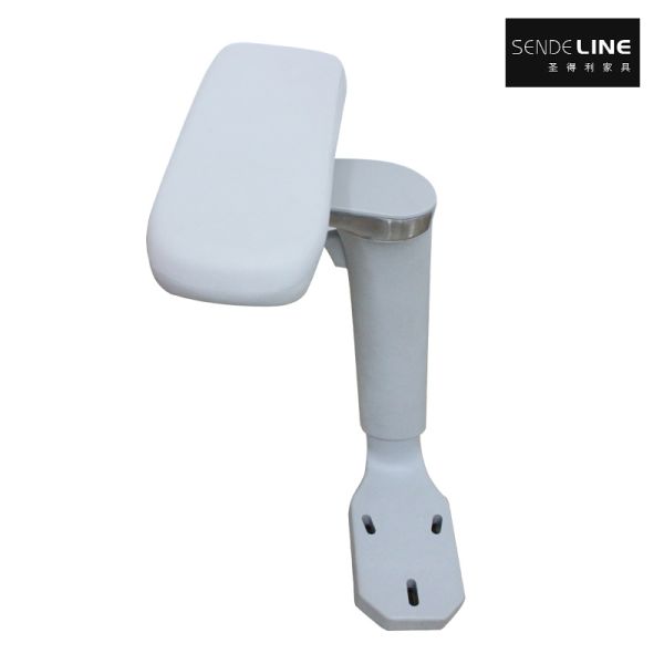 6D Office Chair Armrest Replacement, and the PU armrest surface can rotate 360°. It is suitable for all kinds of office chairs