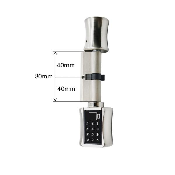 Оцинковывайте пароля замка отпечатка пальцев сплава замок беспроводного биометрического умный