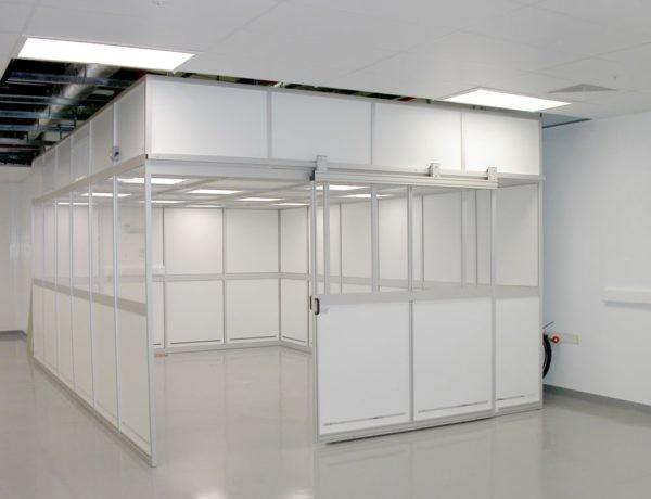 Matériau en aluminium salle blanche cabine pharmacie hôpital laboratoire usine
