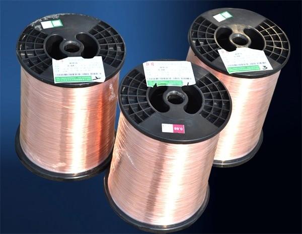O gás de solda da ponte dourada do fio de soldadura 0.8mm do MIG do CO2 15kg 5kg Er70s-6 protegeu