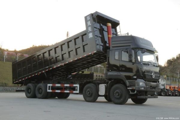 0km Dongfeng Tianlong KC Heavy Truck 600hp Cummins Engine 8X4 Dump 8.2m for Your