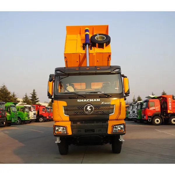Shacman Sand Soil Cargo Transport Tipper Dump Fence Truck for Construction Mining