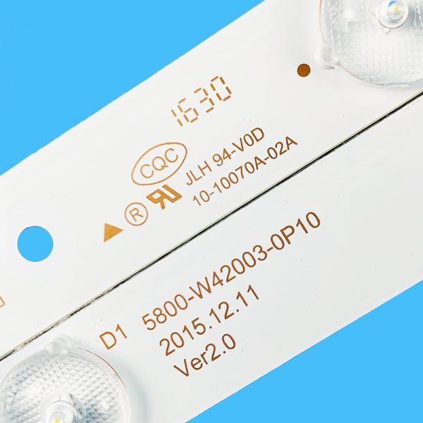 LED-42B700S Skyworth TV Backlight 42E368W RDL420FY Light Bar 5800-W42003-0P10