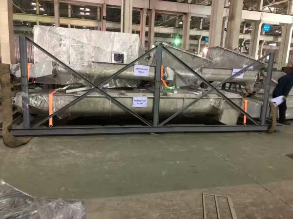 Rotation Sludge Screw Conveyor Stainless Steel Ceramic Industry Support