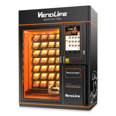 máquina de venda automática quente automática saudável 192pcs do alimento com tela táctil