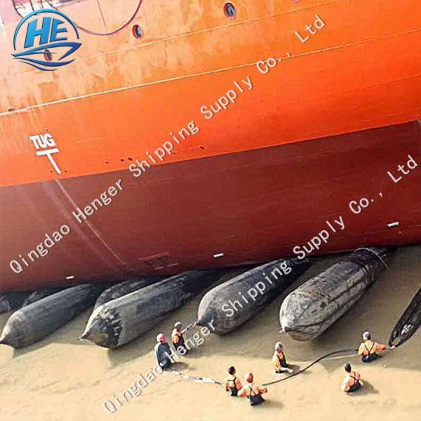 Воздушная подушка Iso 17357 стандартная сверхмощная D1.8m*L20m раздувная резиновая для шлюпки