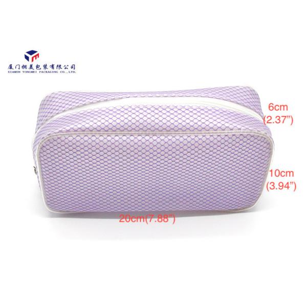Elegant Design Women Makeup Bag Promotional Soft PVC Bags Size 20cmX6cmX10cm