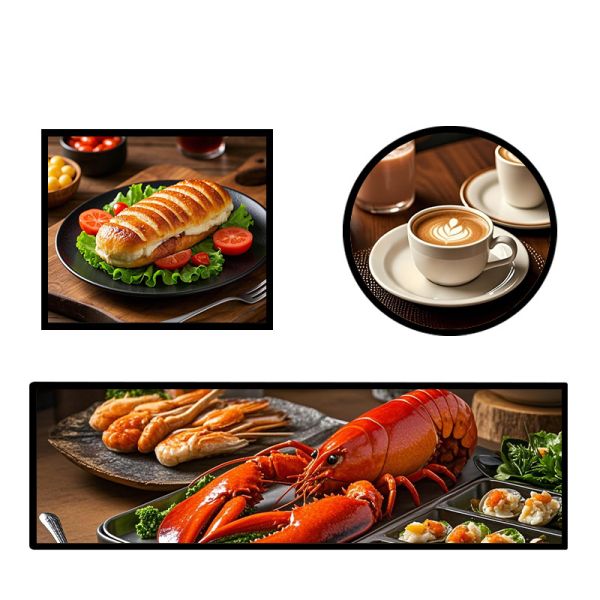 Creative Round LCD Display Circular Advertising Player Android WiFi Wall Mounted Digital Signage for Luxury Retail