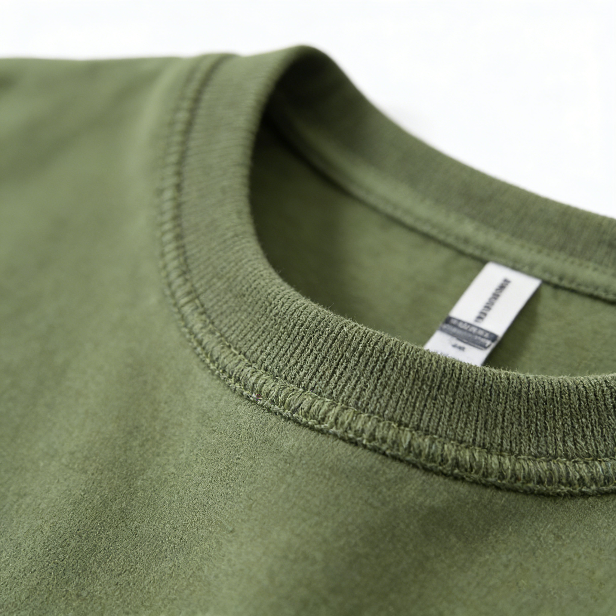 Men's Heavyweight Crewneck T-Shirt - Premium Cotton, Relaxed Fit, Solid Color Basics