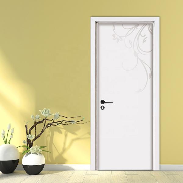 Single Swing White Hardwood Internal Doors 208cm Height Moistureproof