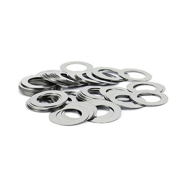 100% QC Inspection Custom Thin Flat Gasket Stainless Steel Washer Brass shim car washer
