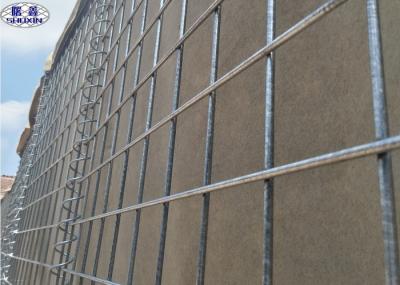 barreira defensiva da caixa de Gabion das forças armadas de 5mm para o material do fio de aço de exercício militar