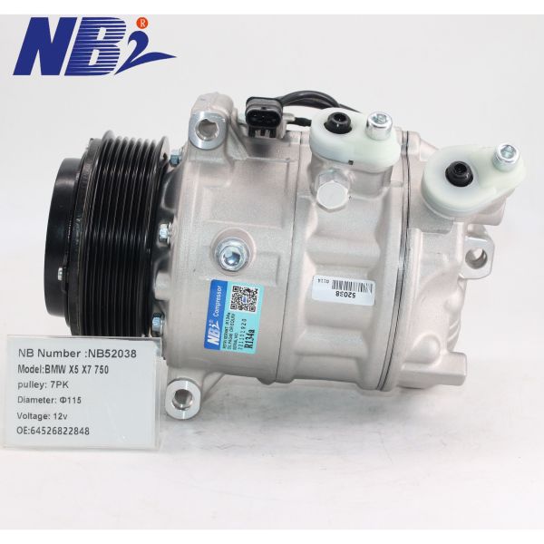 XD2038 air Condition Parts Car Ac Compressor for BMW 750I M760 N74B66B 6.6T Alpina M5 M550i M850i X5 X7 CO 11701Z 64526