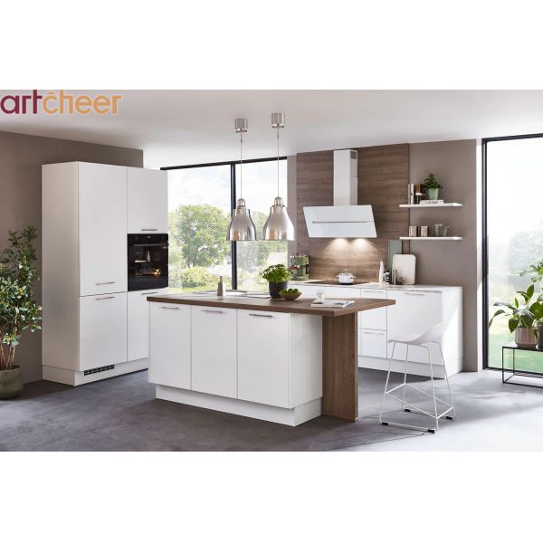 Eco-Friendly Modular Kitchen Cabinets with 5 Year Warranty and Customizable Color Options